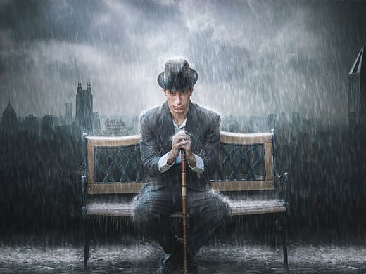 下雨效果 操纵PS Photoshop教程