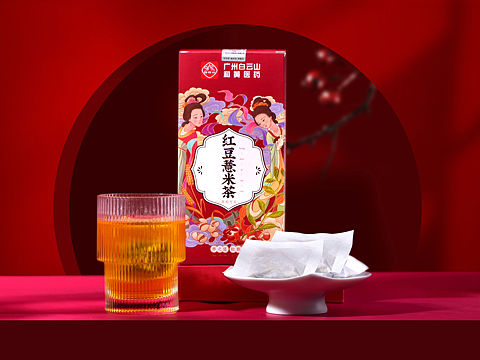 红豆薏米茶。