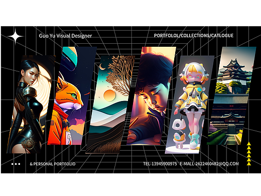 2023郭宇个人UI/UX平面设计作品集