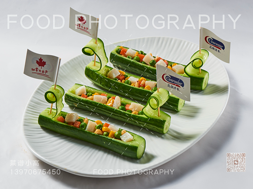 上海菜品拍摄 |带子菜品拍摄×菜谱小高