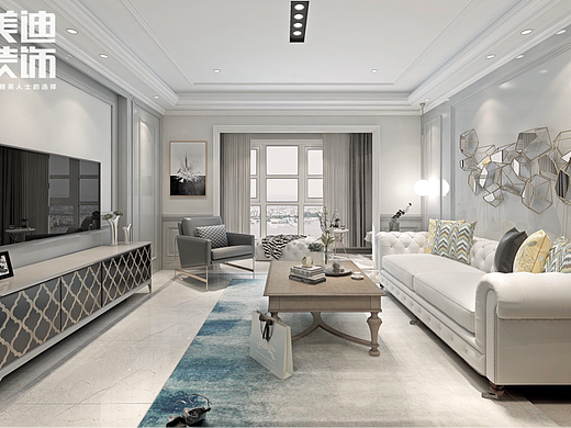 轻奢美式（个人主页-ZMzMxNzMyMTI=） - 家装设计 - 站酷设计师如果设计很忙原创素材 - 站酷ZCOOL