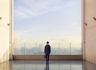 夕阳落在这城市