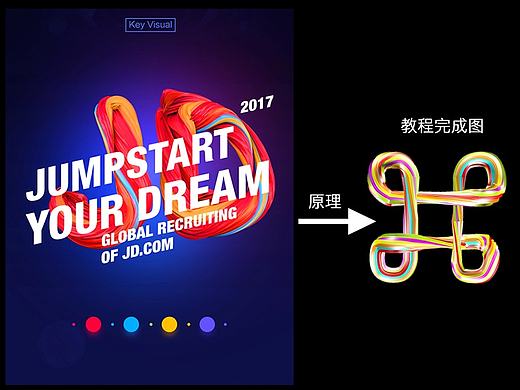C4D 旋钮字体设计基础教程