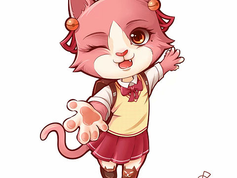 猫（个人主页-ZNDkyNDY1NzI=） - 商业插画 - 站酷设计师坏坏坏掉的刷子原创素材 - 站酷ZCOOL