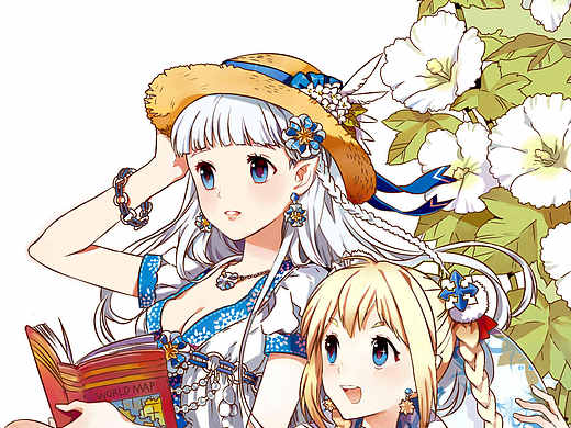 厚涂、薄图CG绘画人物绘画