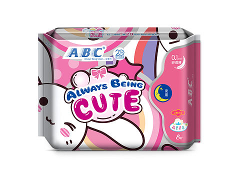 ABC卫生巾✖️产品包装设计
