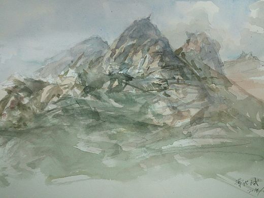 【水彩】青岛风景写生（个人主页-ZMzEyMzk0MzI=） - 绘画 - 站酷设计师宾果GO原创素材 - 站酷ZCOOL