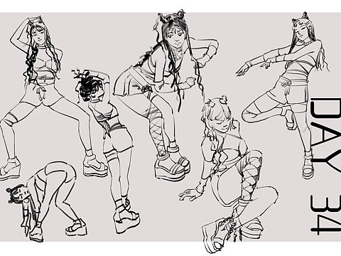 速写60天挑战赛Day34