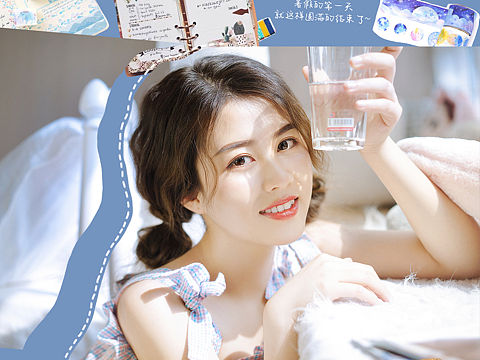 私の夏休みが始まったよ！