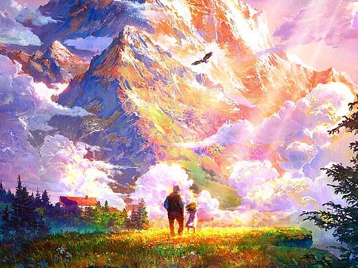 电影《海蒂和爷爷》宣传海报