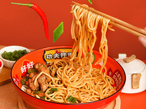 美食摄影「食影集」×伍味拌面
