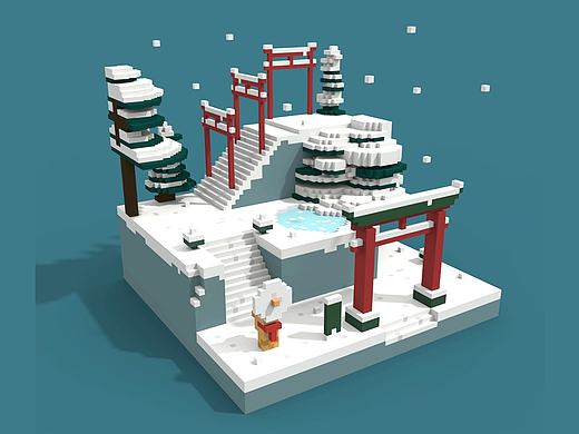 三维像素-Voxel heroes