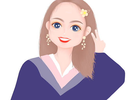 Q版人物画像（个人主页-ZNDUwMTY1MTY=） - 创作习作 - 站酷设计师bloomlei原创素材 - 站酷ZCOOL