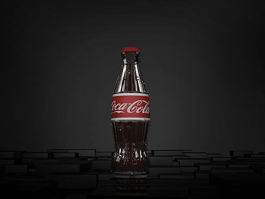 C4D 可乐(附带源文件以及素材)