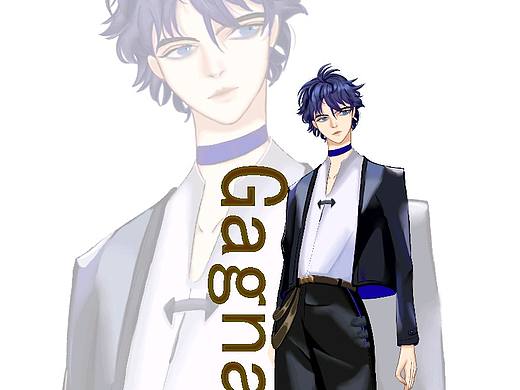 画的第一个男生