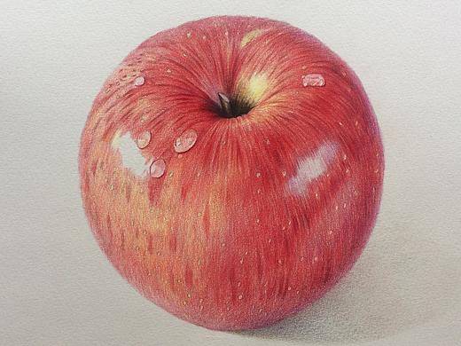 彩铅大苹果