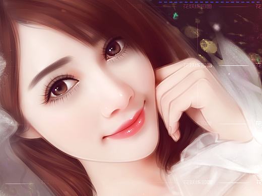 花妖转手绘之暗背景唯美教程（一）