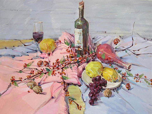 《画室那些日子》色彩静物集