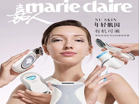 嘉人&如新美容仪大片拍摄