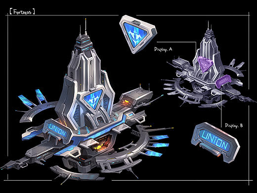 工作室去年为一个海外游戏做的设计