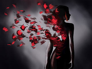 香水——插画习作