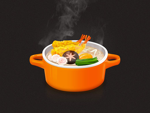 NO.6.炸蝦烏冬（個(gè)人主頁(yè)-ZMTQyMDU4NjQ=） - 圖標(biāo) - 站酷設(shè)計(jì)師xuduo_O原創(chuàng)素材 - 站酷ZCOOL