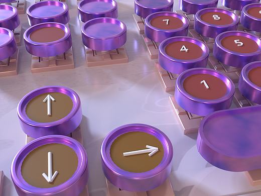 产品渲染—机械键盘