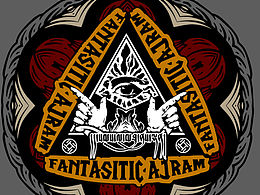 阿吉拉姆潮牌“蓮花之眼”工裝沖鋒衣