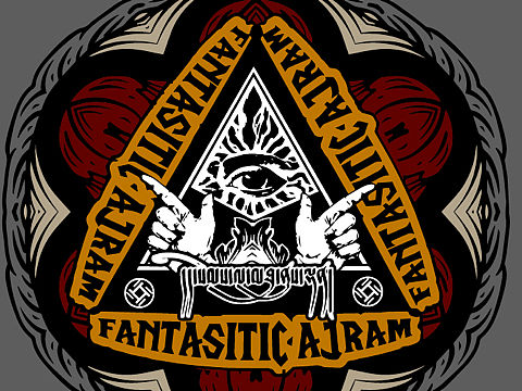 阿吉拉姆潮牌“莲花之眼”工装冲锋衣