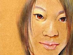 彩铅人物手绘——画友