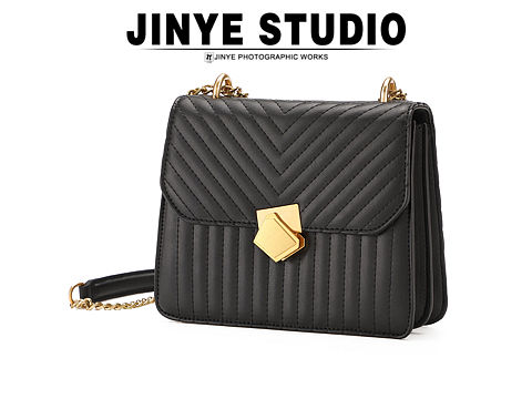 产品包包拍摄|静物白底黑色包包拍摄