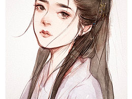 畫(huà)了個(gè)古風(fēng)妹子！