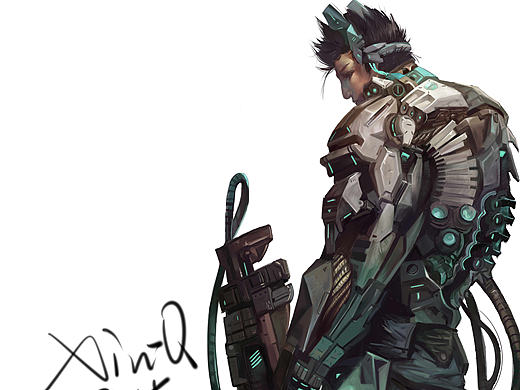 游戏人物插画