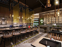 【衲都丽韩国料理店】绵阳特色餐厅设计|绵阳料理店餐厅设计|绵阳专业特色餐厅设计公司