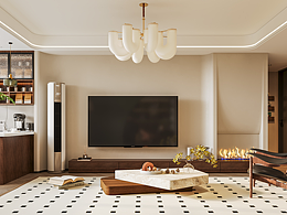 現(xiàn)代-中古-效果圖-合肥錦軒設(shè)計(jì)