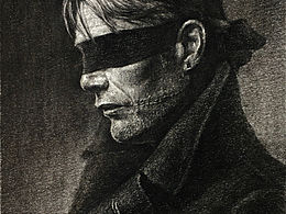 素描人像练习-麦斯米科尔森