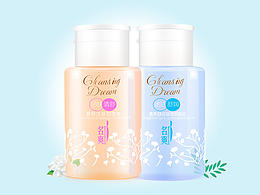 【芳妮创意】卸妆水鼠绘效果图 淘宝详情设计