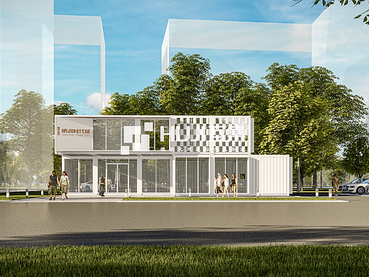 山西朗润时代城售楼处