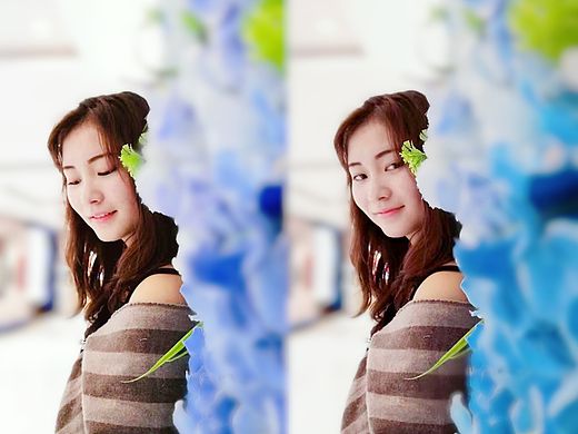 《花海中的小洋子》