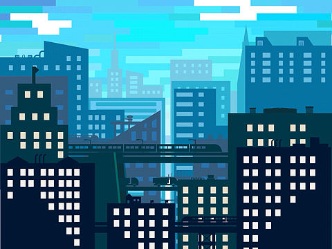 城市