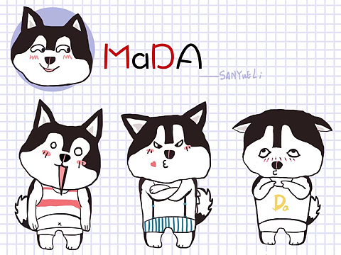 何野花酱啊592狗狗卡通形象 手工皮具狗包萧糖豆1794大金狗 雪纳瑞