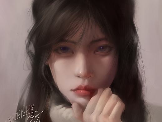 领悟后第一张厚涂（个人主页-ZNTc2MTQzNjQ=） - 艺术插画 - 站酷设计师FatFishys原创素材 - 站酷ZCOOL