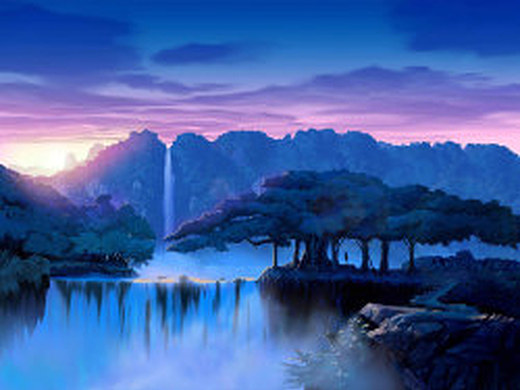 晨插画-概念设定1.1w422211年前树林子纯艺术-绘画1.