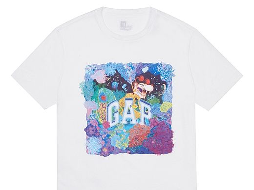 for GAP大中华区5周年设计师tee
