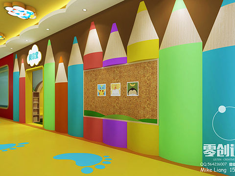 幼儿园设计（个人主页-ZNTE4MTA0NjA=） - 建筑/空间 - 站酷设计师能少Mike原创素材 - 站酷ZCOOL