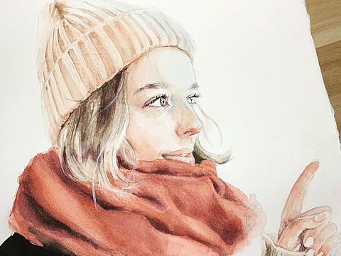 水彩（個(gè)人主頁(yè)-ZMzU1MjE3OTY=） - 繪畫(huà) - 站酷設(shè)計(jì)師chernina原創(chuàng)素材 - 站酷ZCOOL