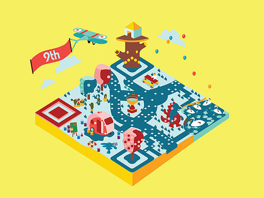 立体艺术二维码设计