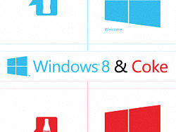 《windows&Coke》：紀(jì)念windows&nbsp;8系統(tǒng)發(fā)行1周年活動(dòng)限量版包裝實(shí)物展示