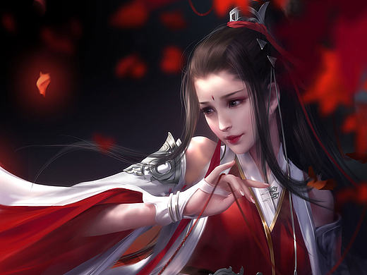相见欢同人+绘画过程视频