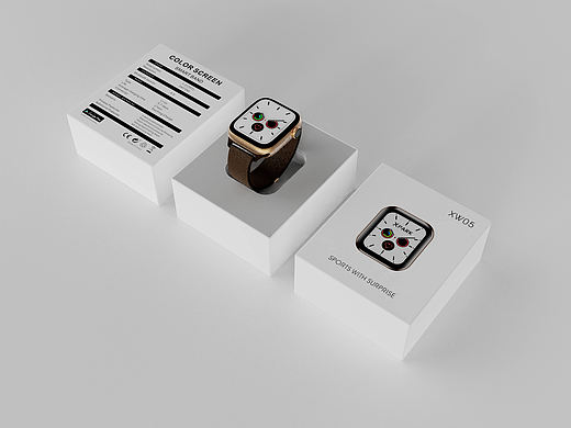 智能手表的包装设计